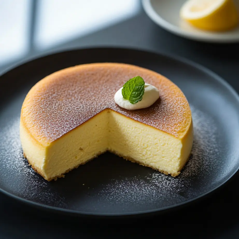 Cheesecake japonais