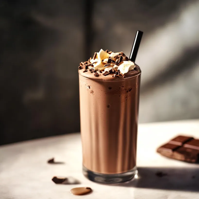 Milkshake au chocolat