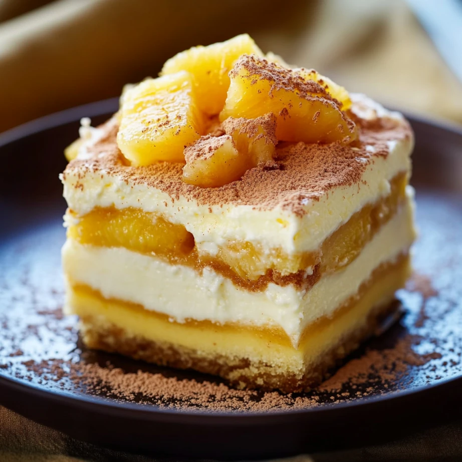 Tiramisu coco ananas