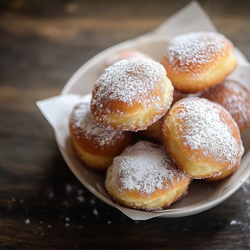 Beignets au sucre