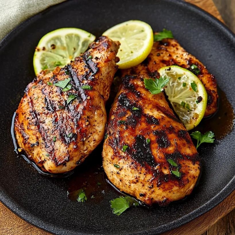 Filet de poulet grillé