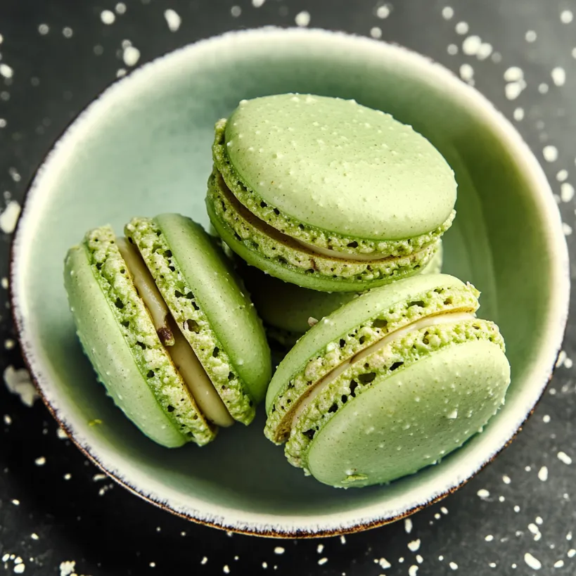 Macaron pistache