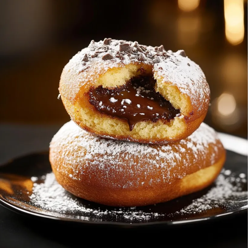 beignets au chocolat