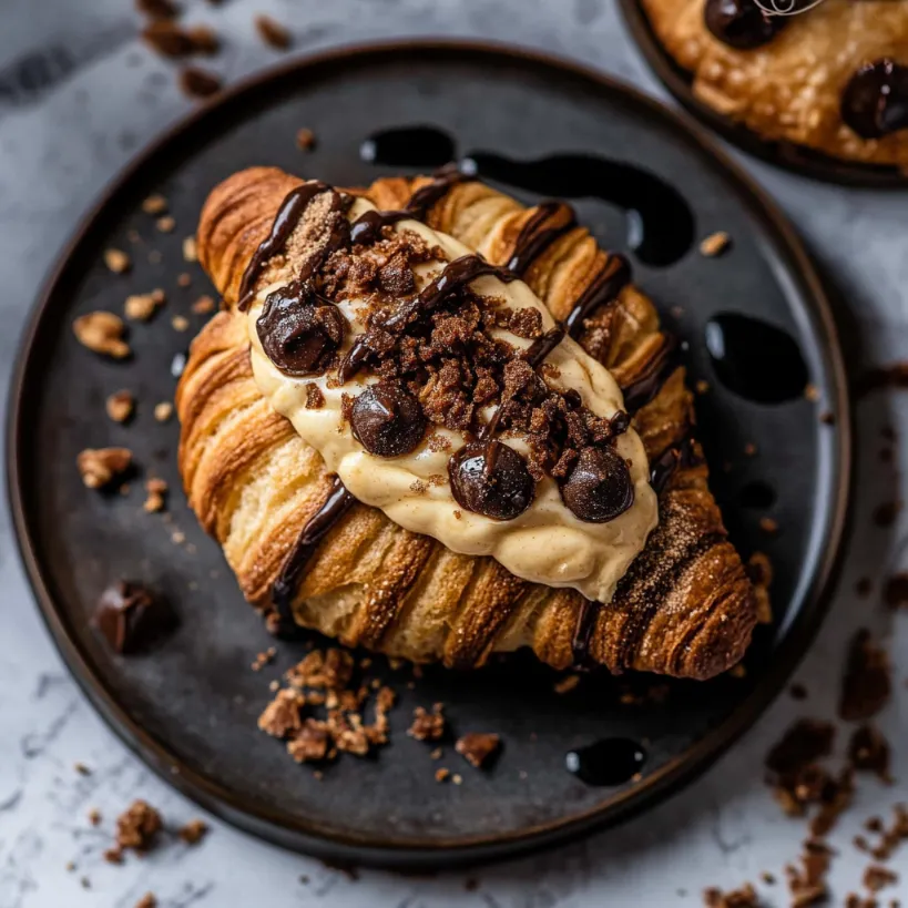 dessert croissant cookie